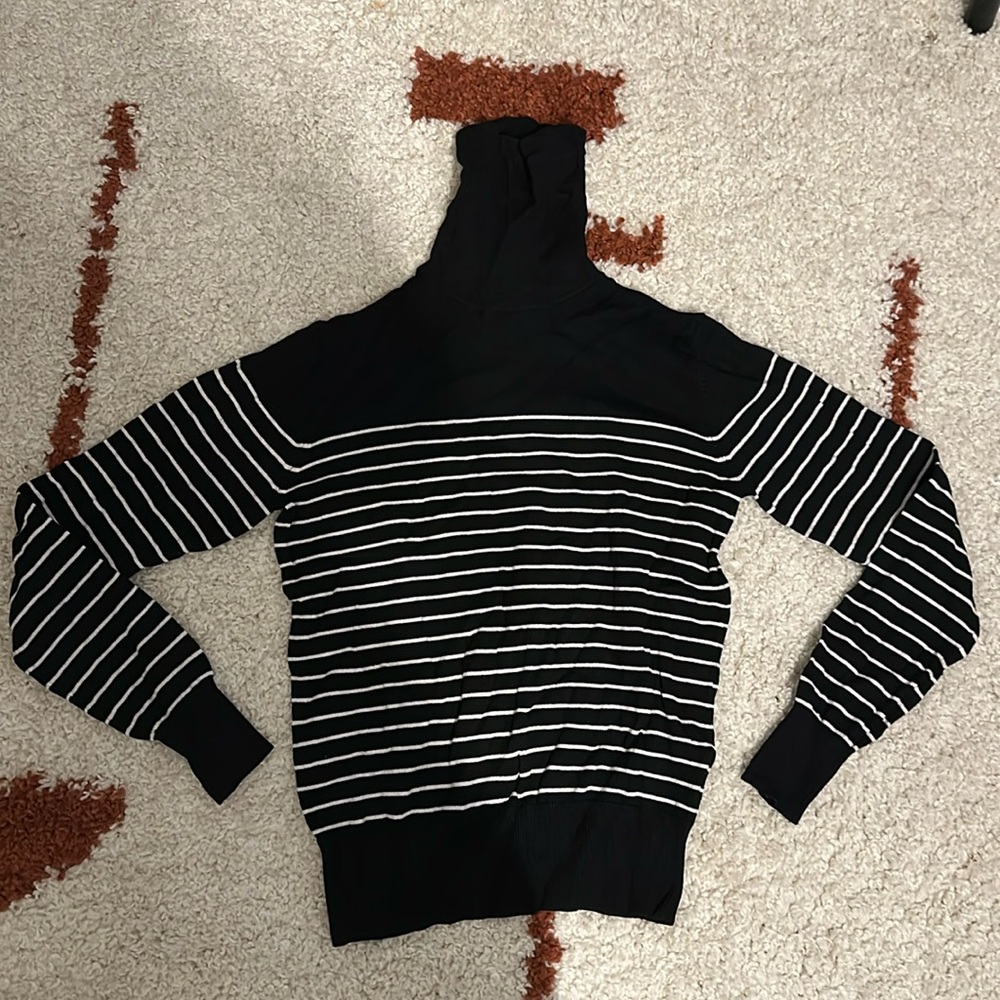 Women’s Striped Turtleneck